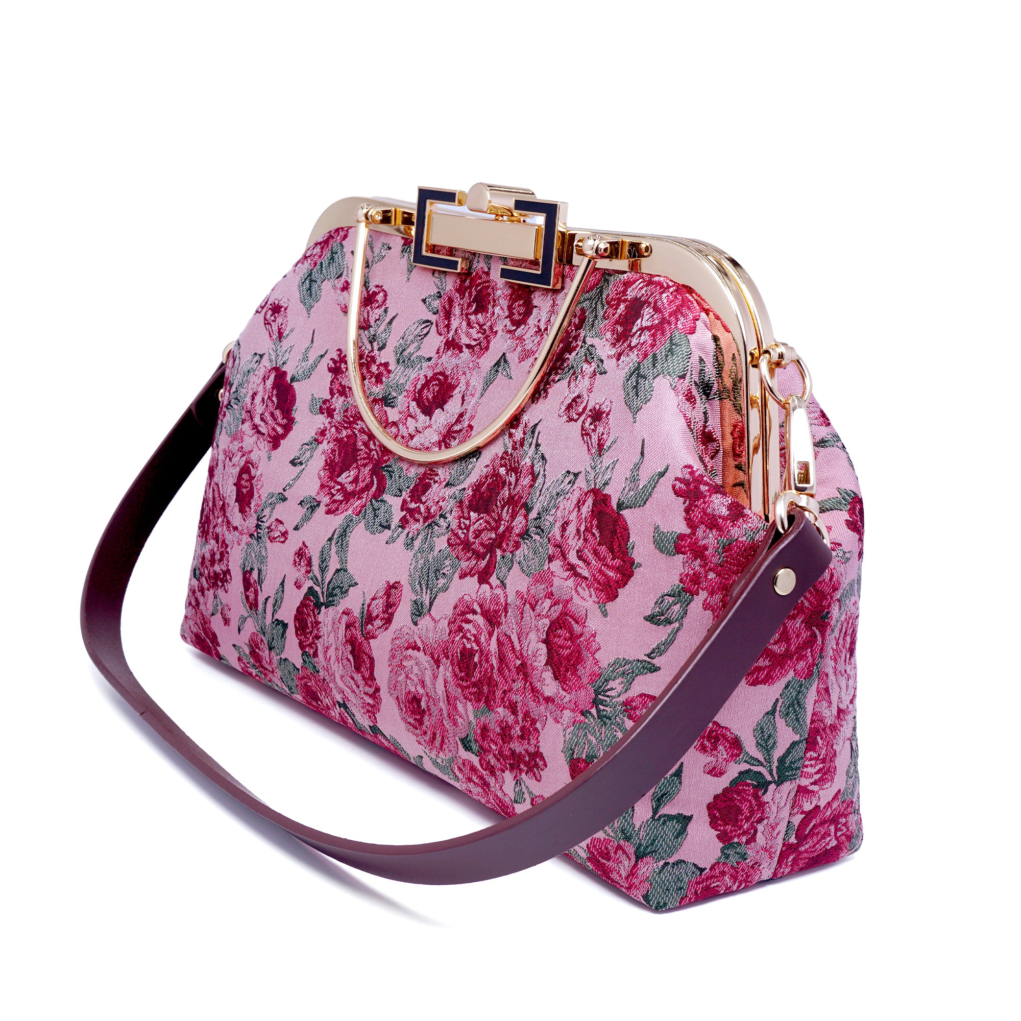 Clasp Shoulder Bag - Rose of Versailles