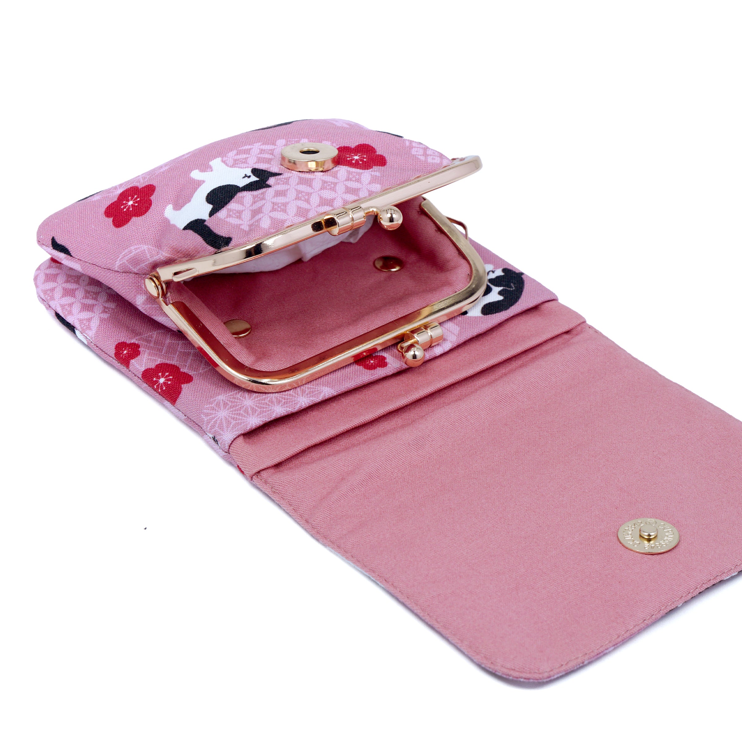 Clasp Wallet - Miruku Cats