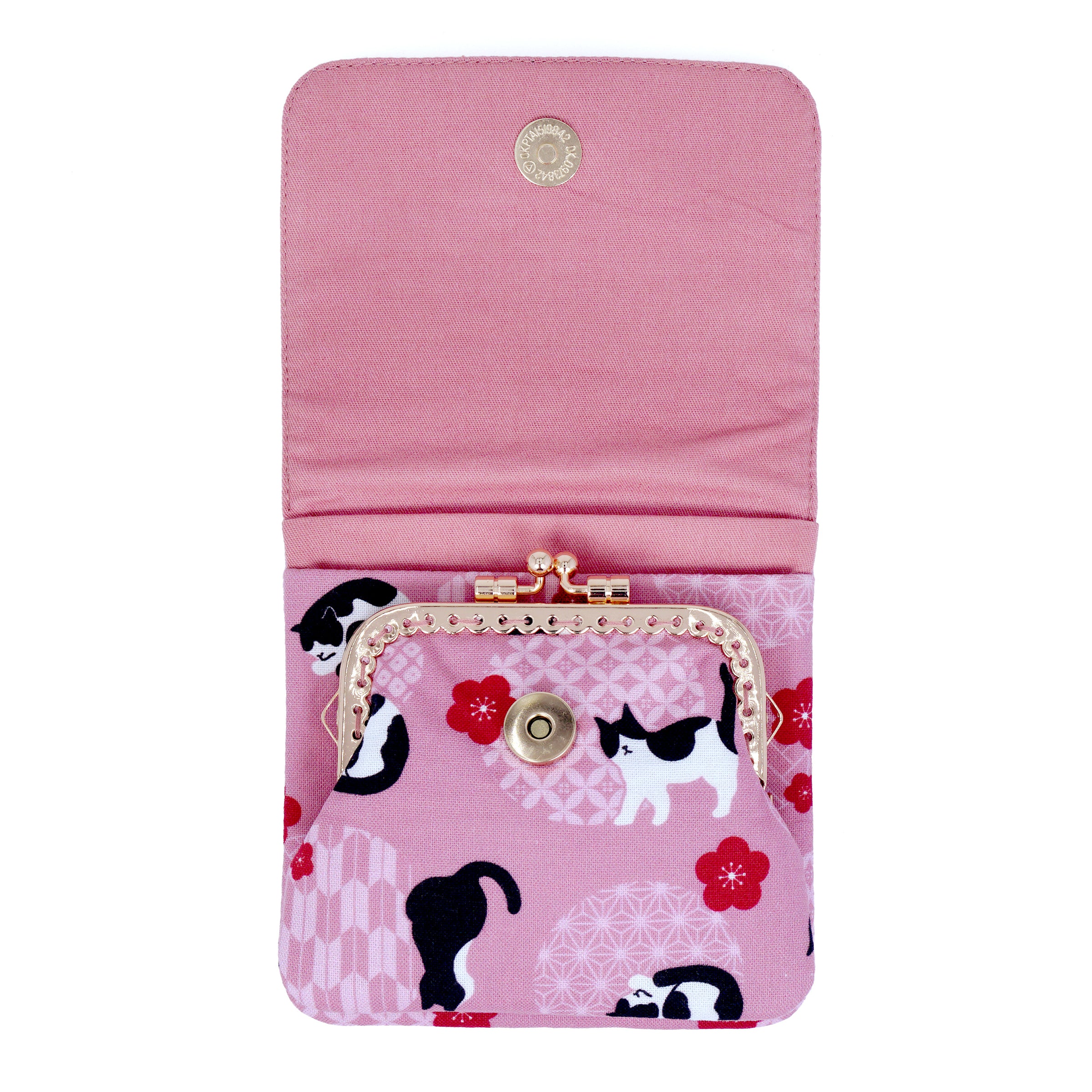 Clasp Wallet - Miruku Cats