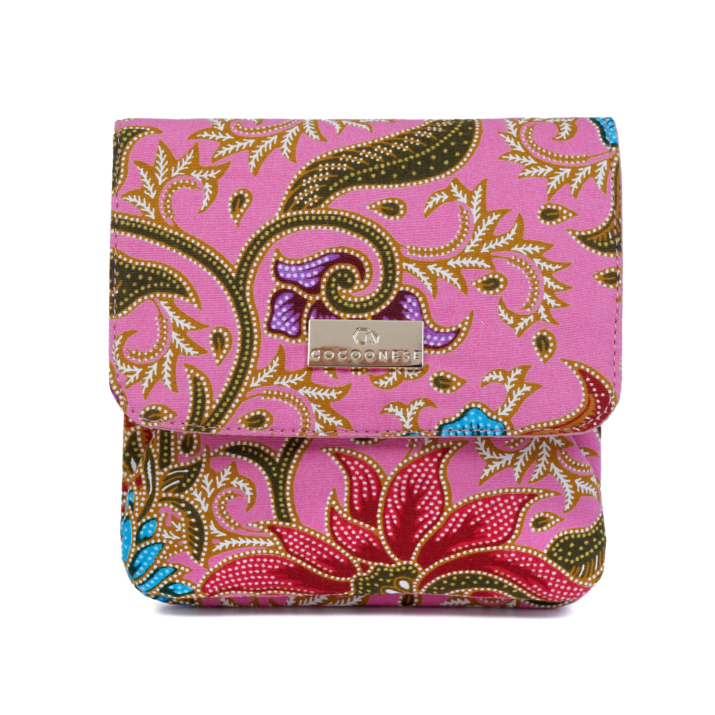 Clasp Wallet - Pink Trumpet