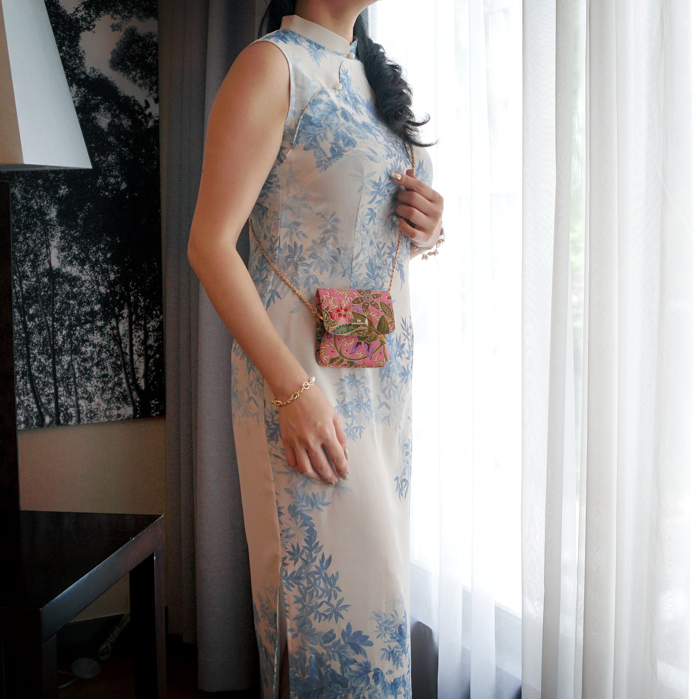 Clasp Wallet - Pink Trumpet