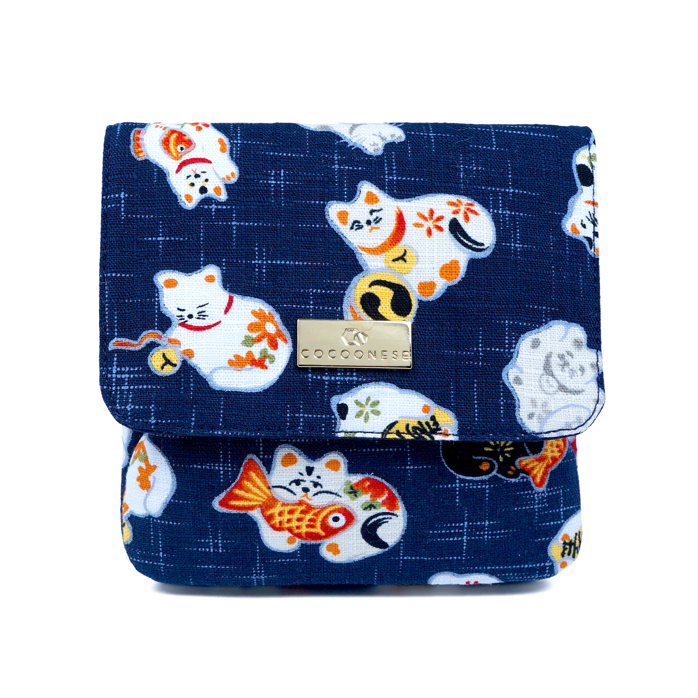 Clasp Wallet - Lucky Tabby