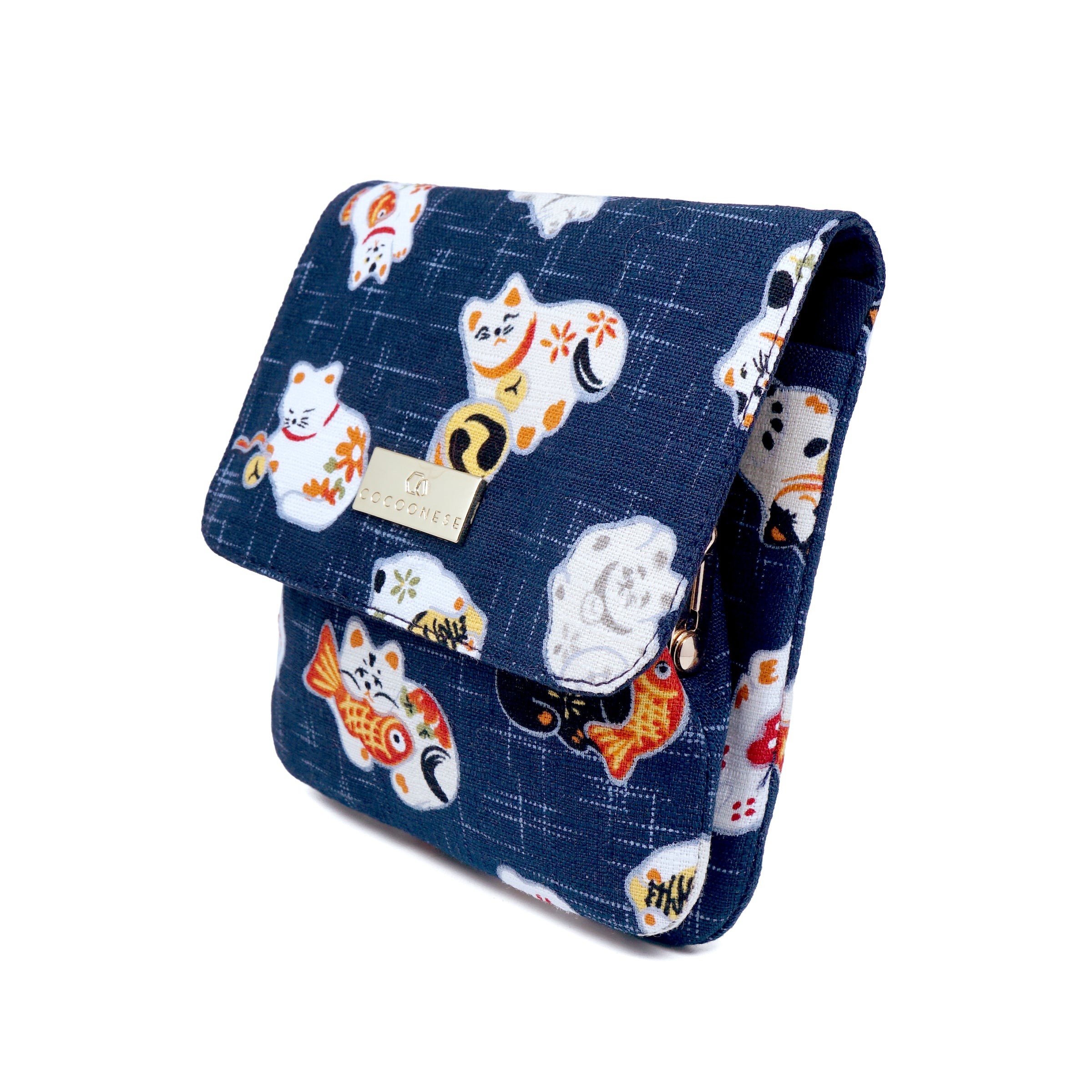 Clasp Wallet - Lucky Tabby