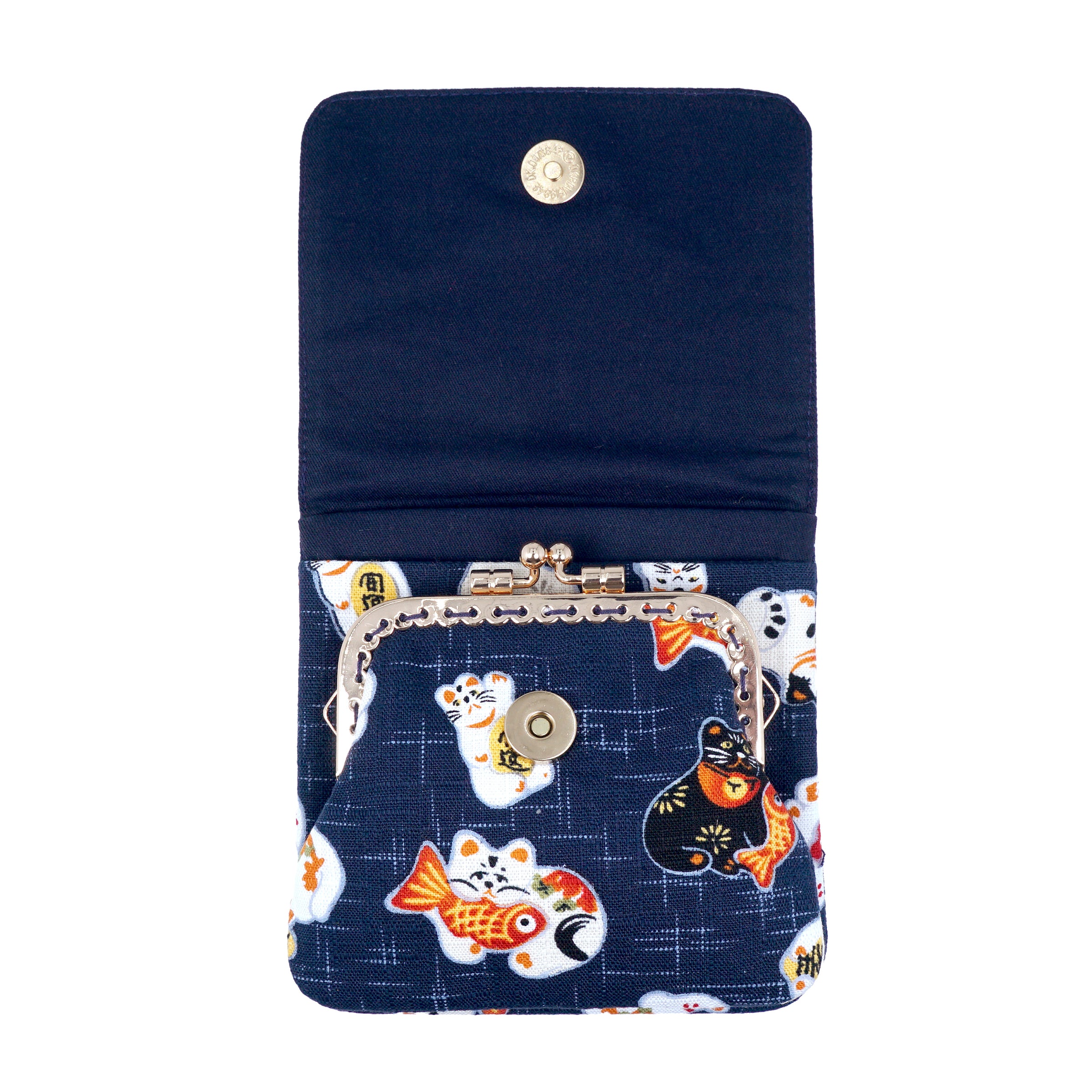 Clasp Wallet - Lucky Tabby