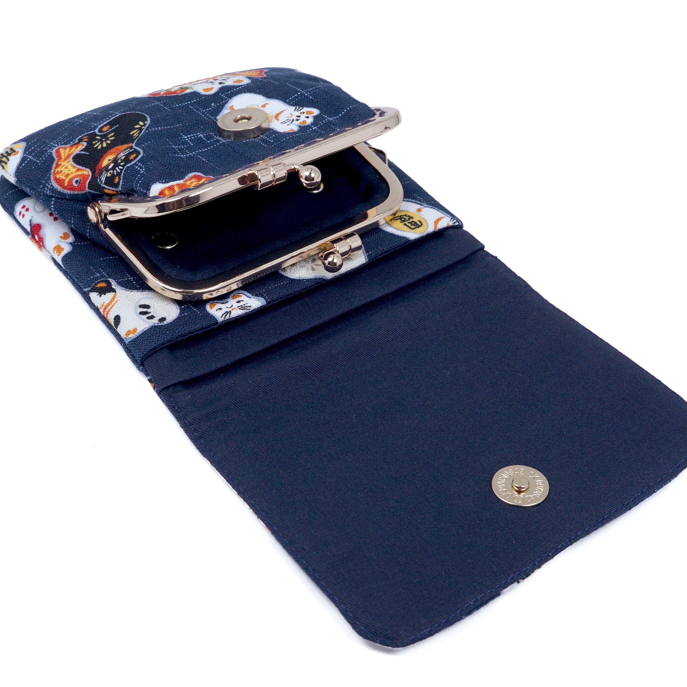 Clasp Wallet - Lucky Tabby