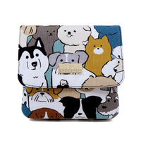 Clasp Wallet - Dogs Crowd