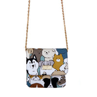 Clasp Wallet - Dogs Crowd