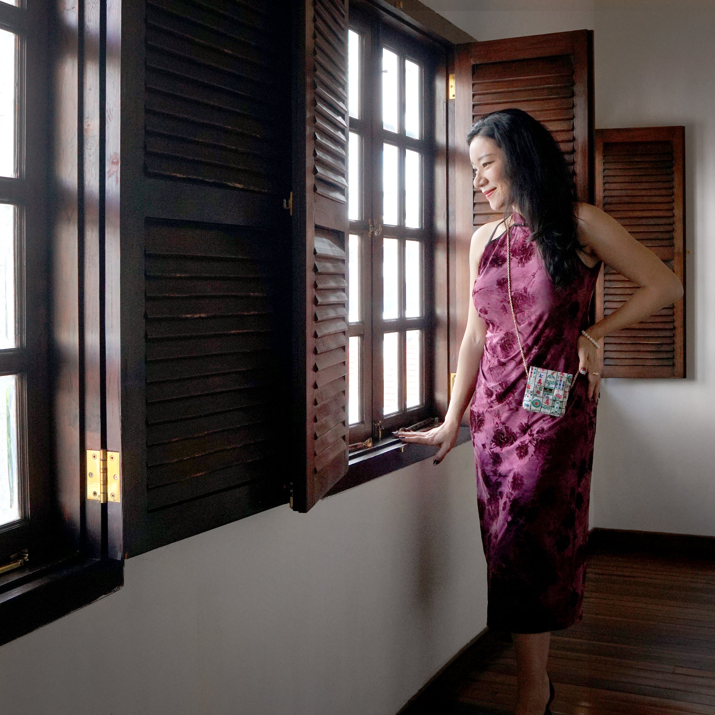 Clasp Wallet - Mahjong