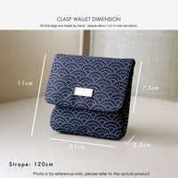 Clasp Wallet - Miruku Cats