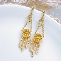 Dreamcatcher Chandelier Earrings