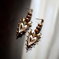 Heart Shap Dangle Earrings