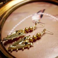 Heart Shap Dangle Earrings