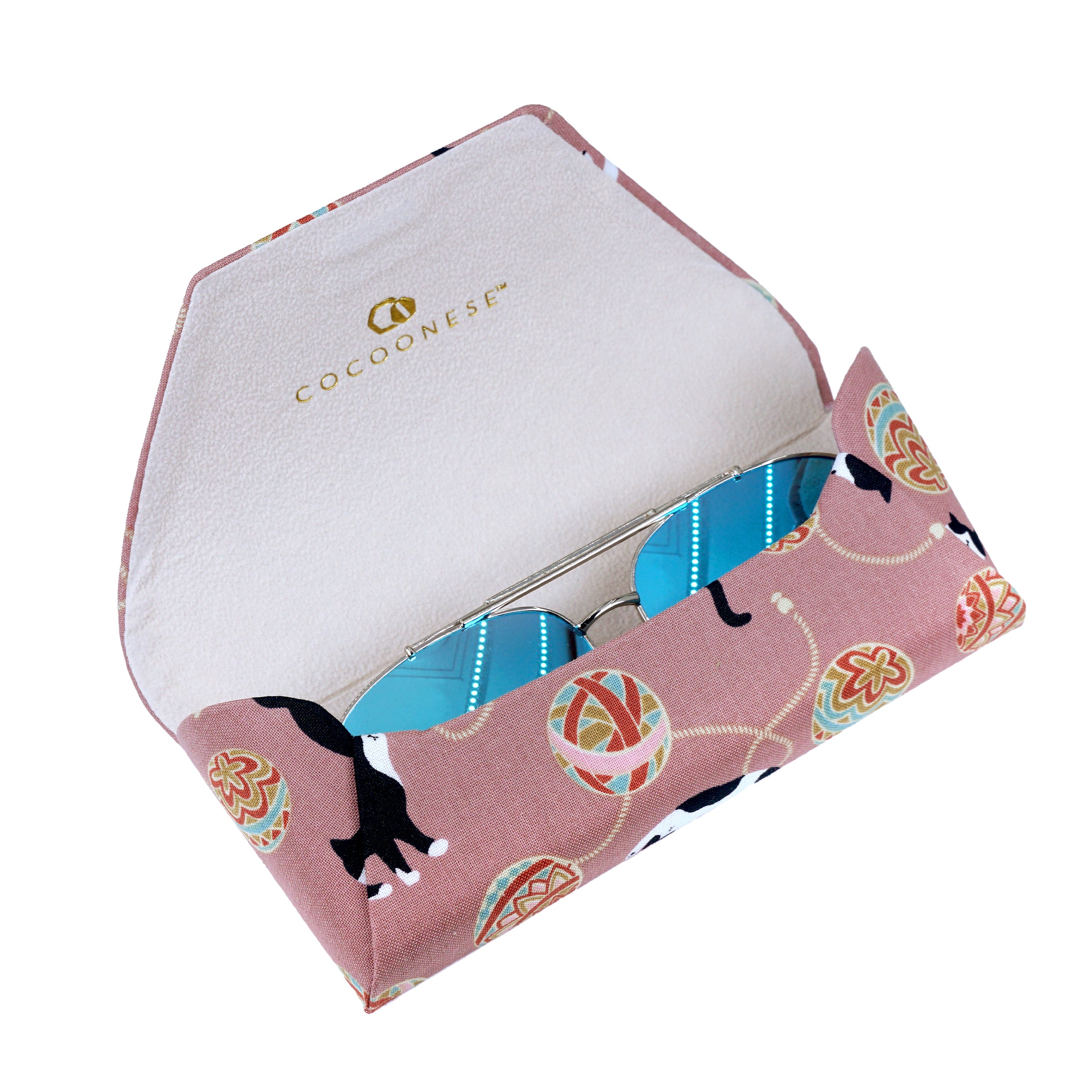 Glasses Case - Lazy Tuxedo