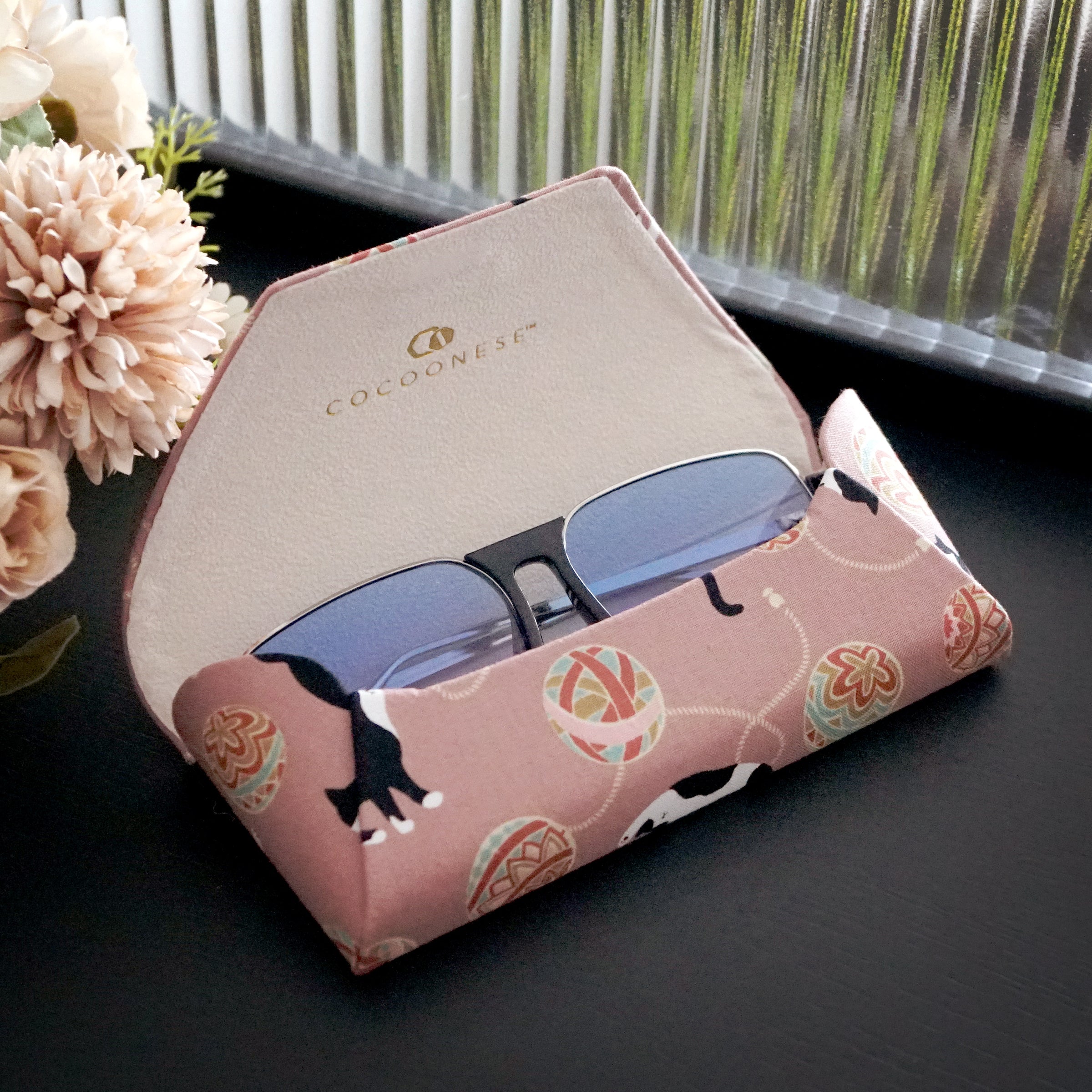 Glasses Case - Lazy Tuxedo