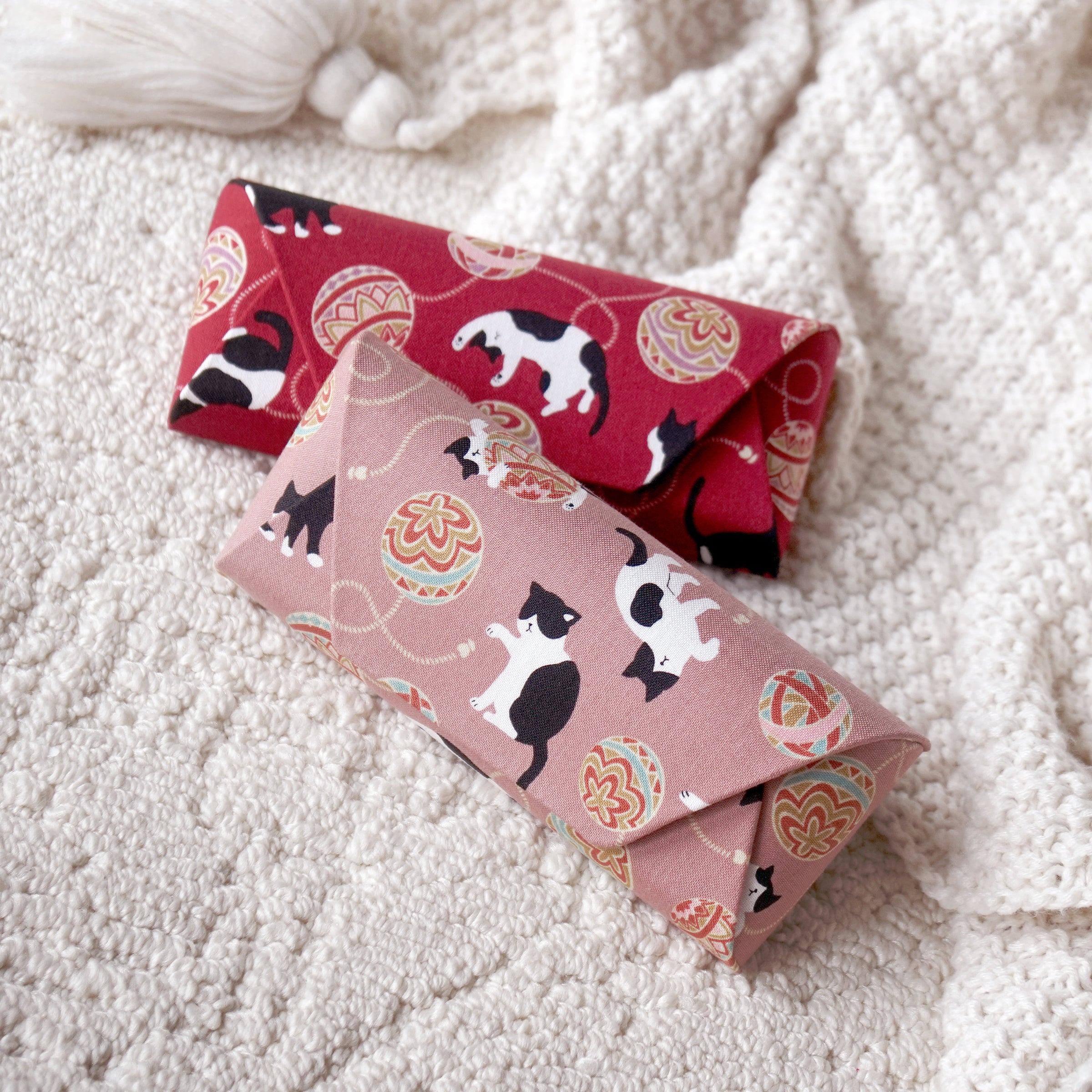 Glasses Case - Lazy Tuxedo