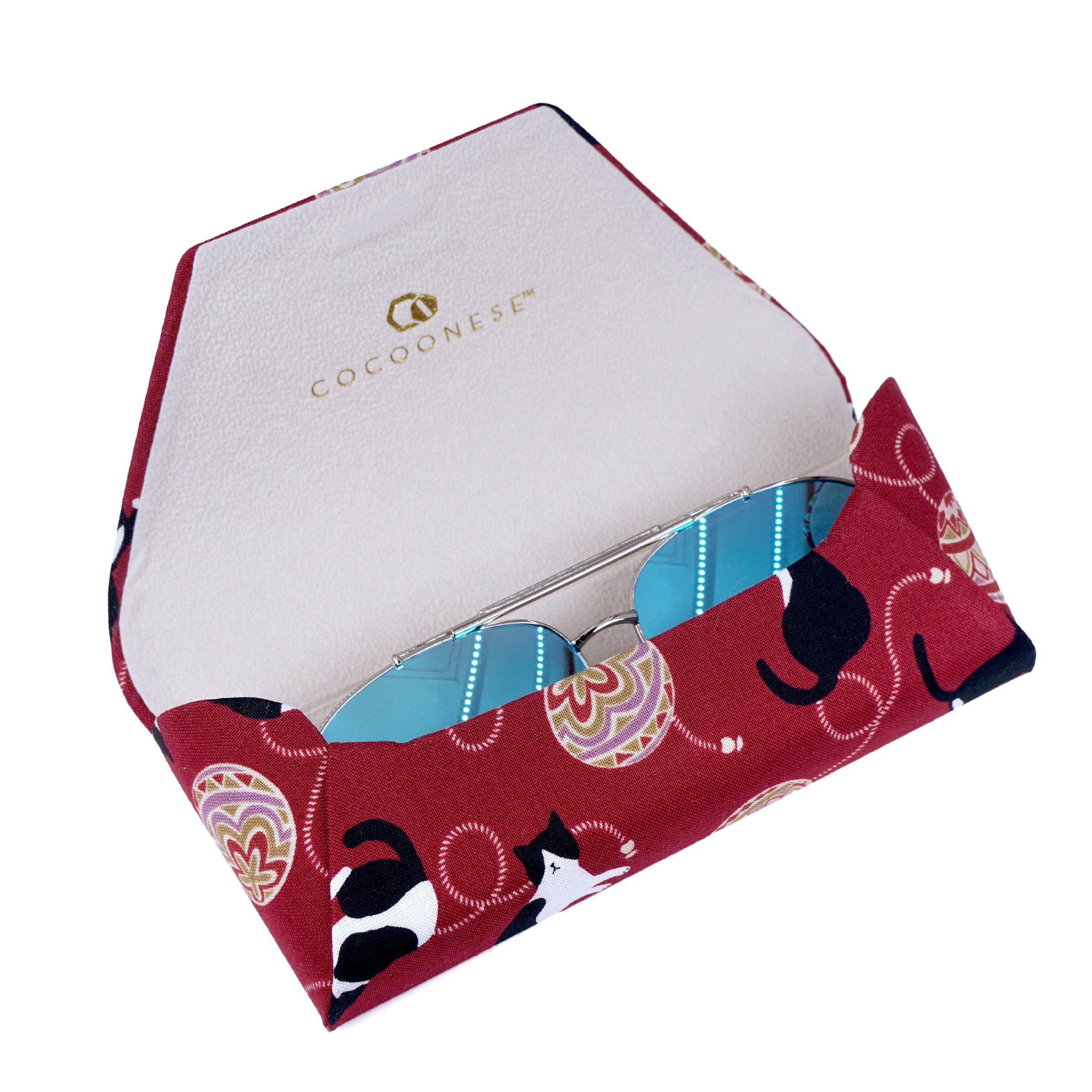 Glasses Case - Lazy Tuxedo