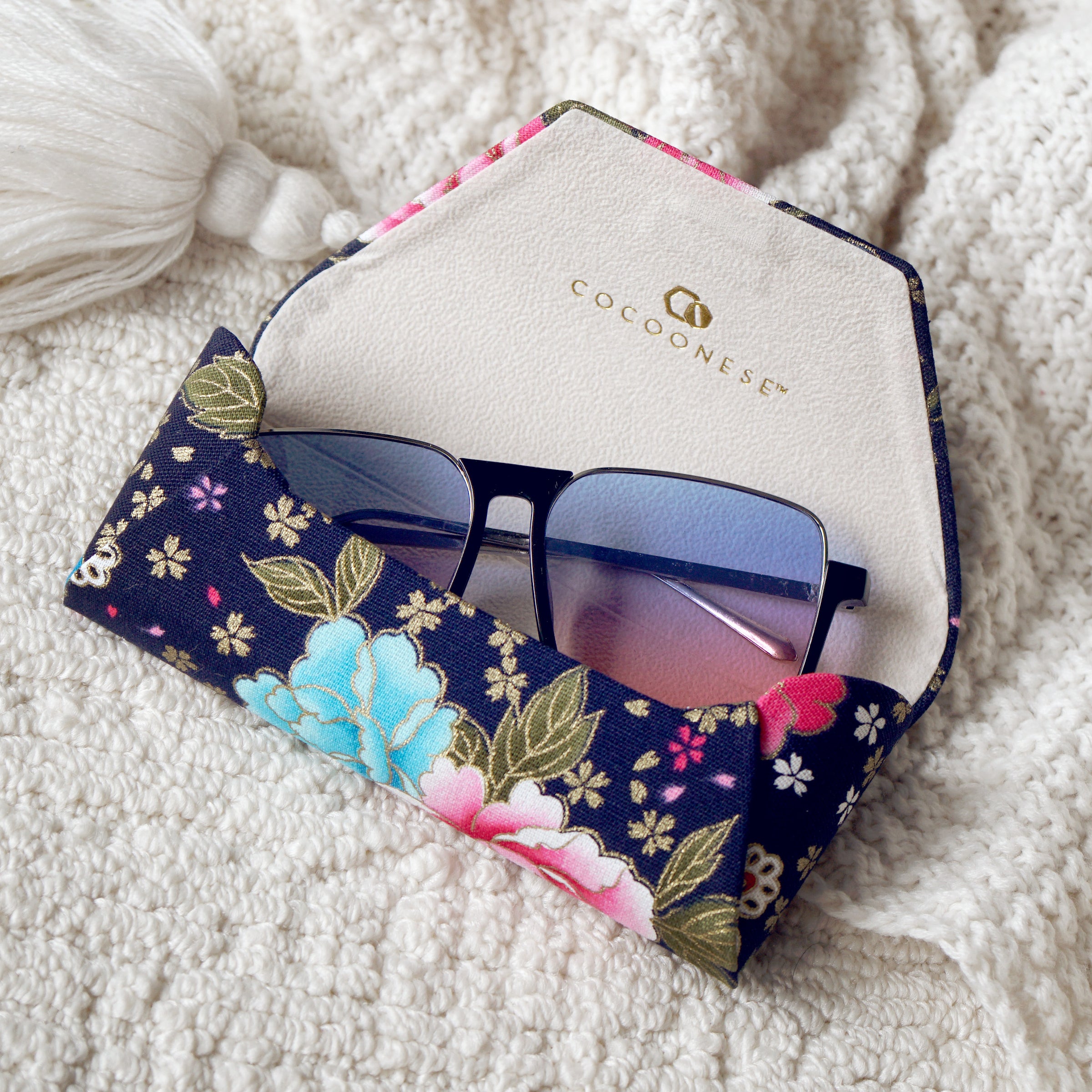 Glasses Case - Peony Cluster(NV)