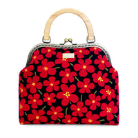 30% OFF - Clasp Handbag - White Rain Lily