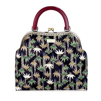 Clasp Handbag - Bamboo Forest