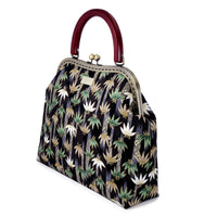 Clasp Handbag - Bamboo Forest