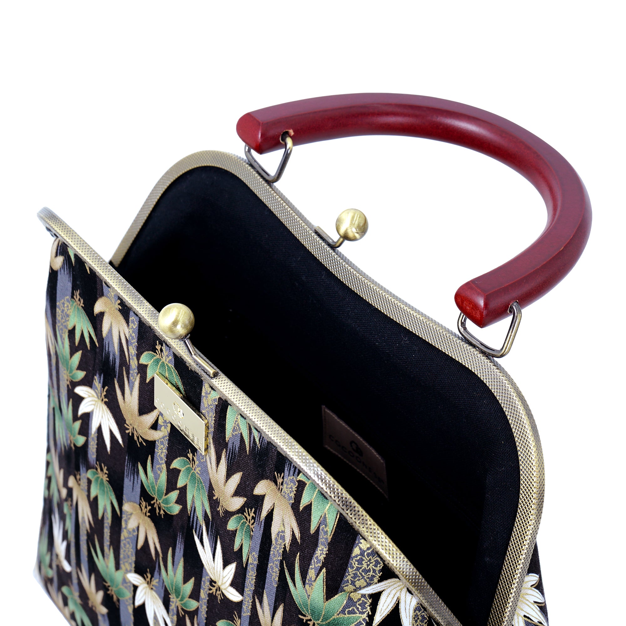 Clasp Handbag - Bamboo Forest