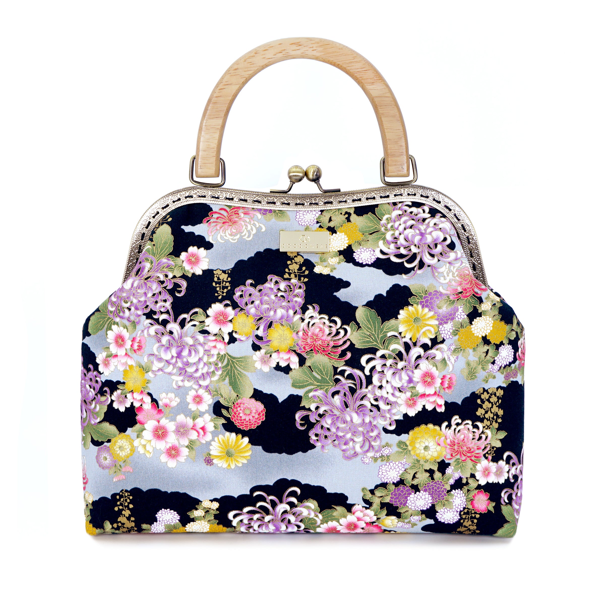 30% OFF - Clasp Handbag - Coreopsis River