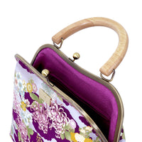 30% OFF - Clasp Handbag - Coreopsis River
