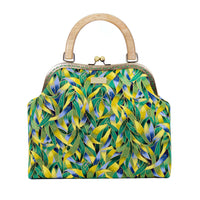 40% OFF -Clasp Handbag - Tender Grass