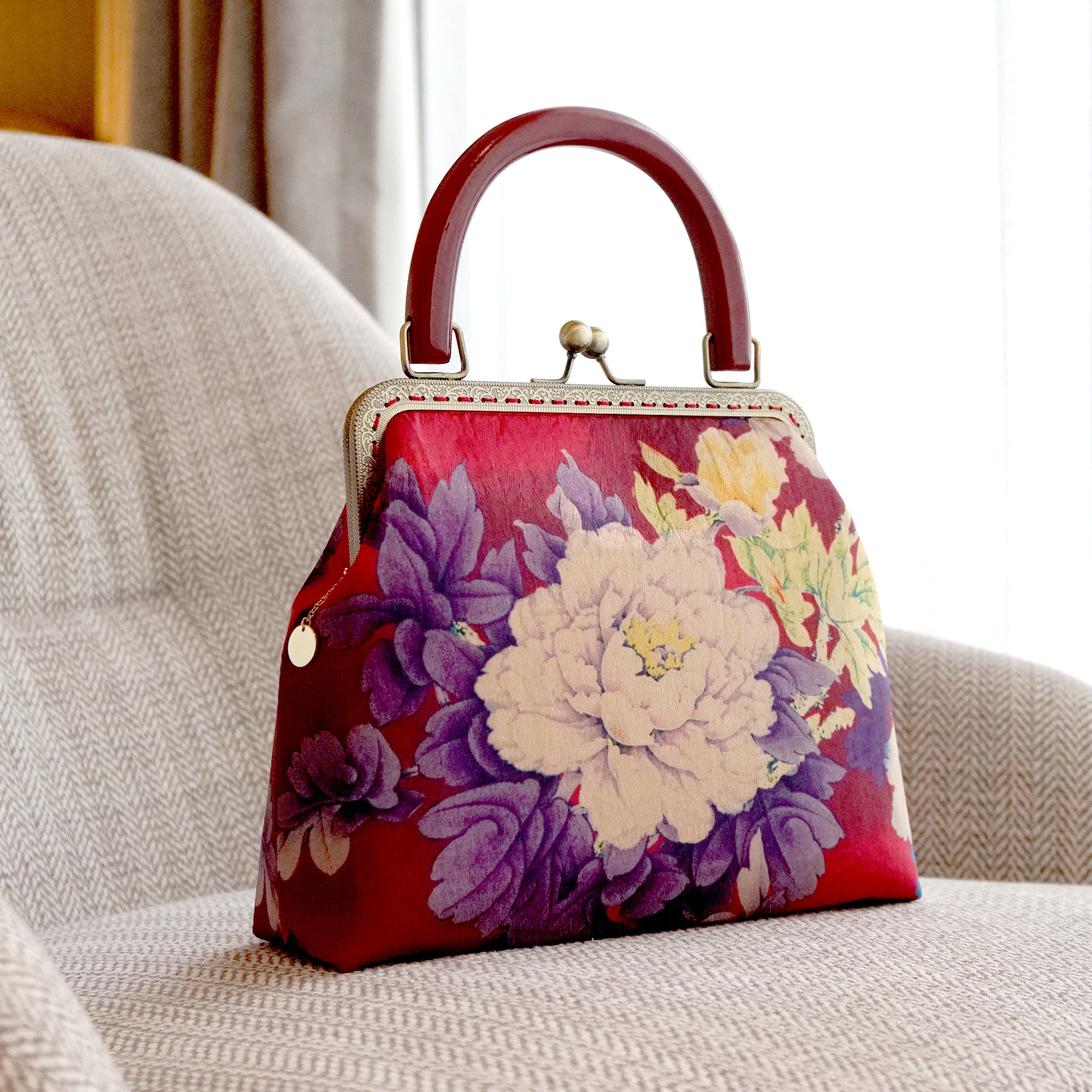 30% OFF - Clasp Handbag - Blessing love