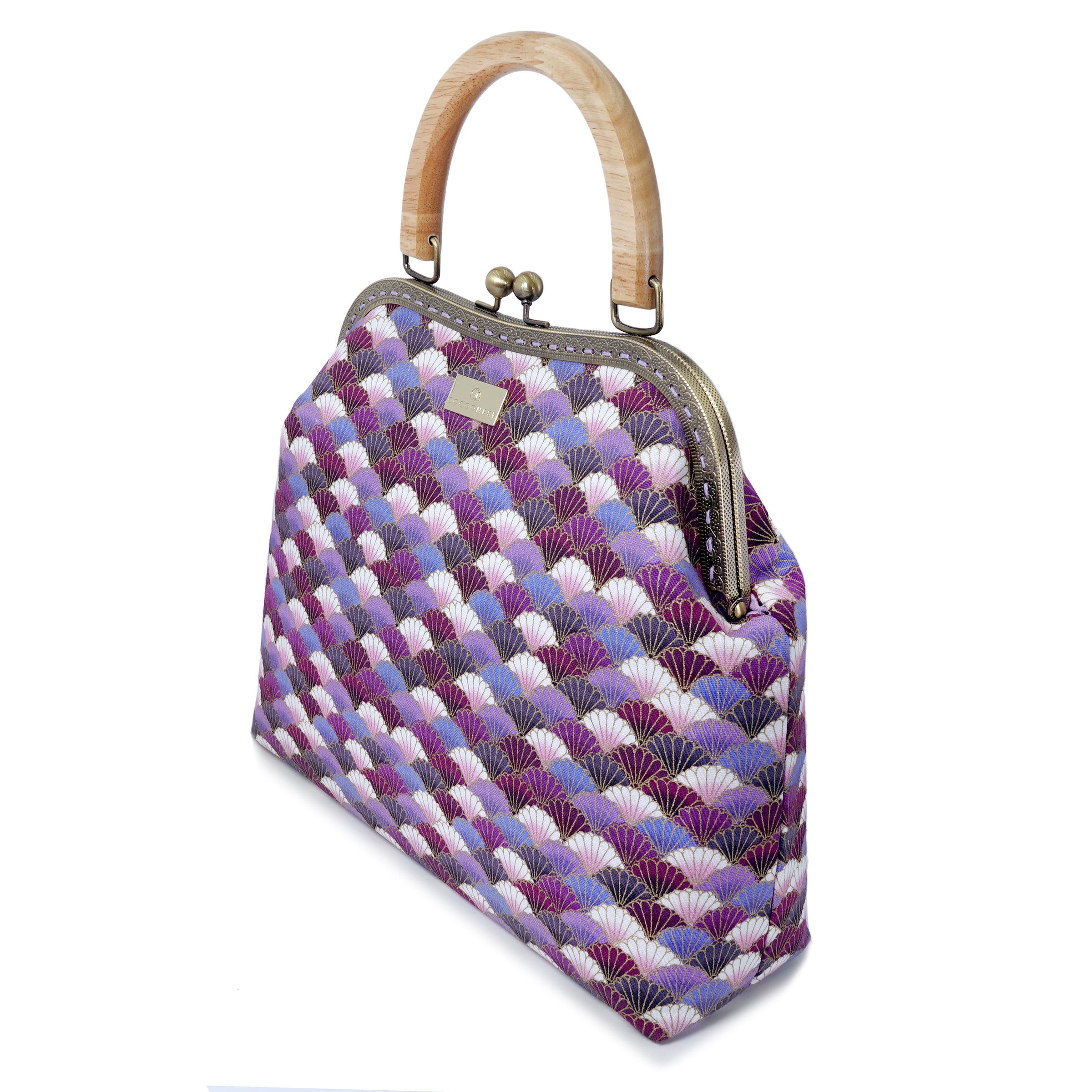 Clasp Handbag - Sea Shell