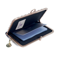 30% OFF - Kiss Clasp Card Holder - Dotted B&W