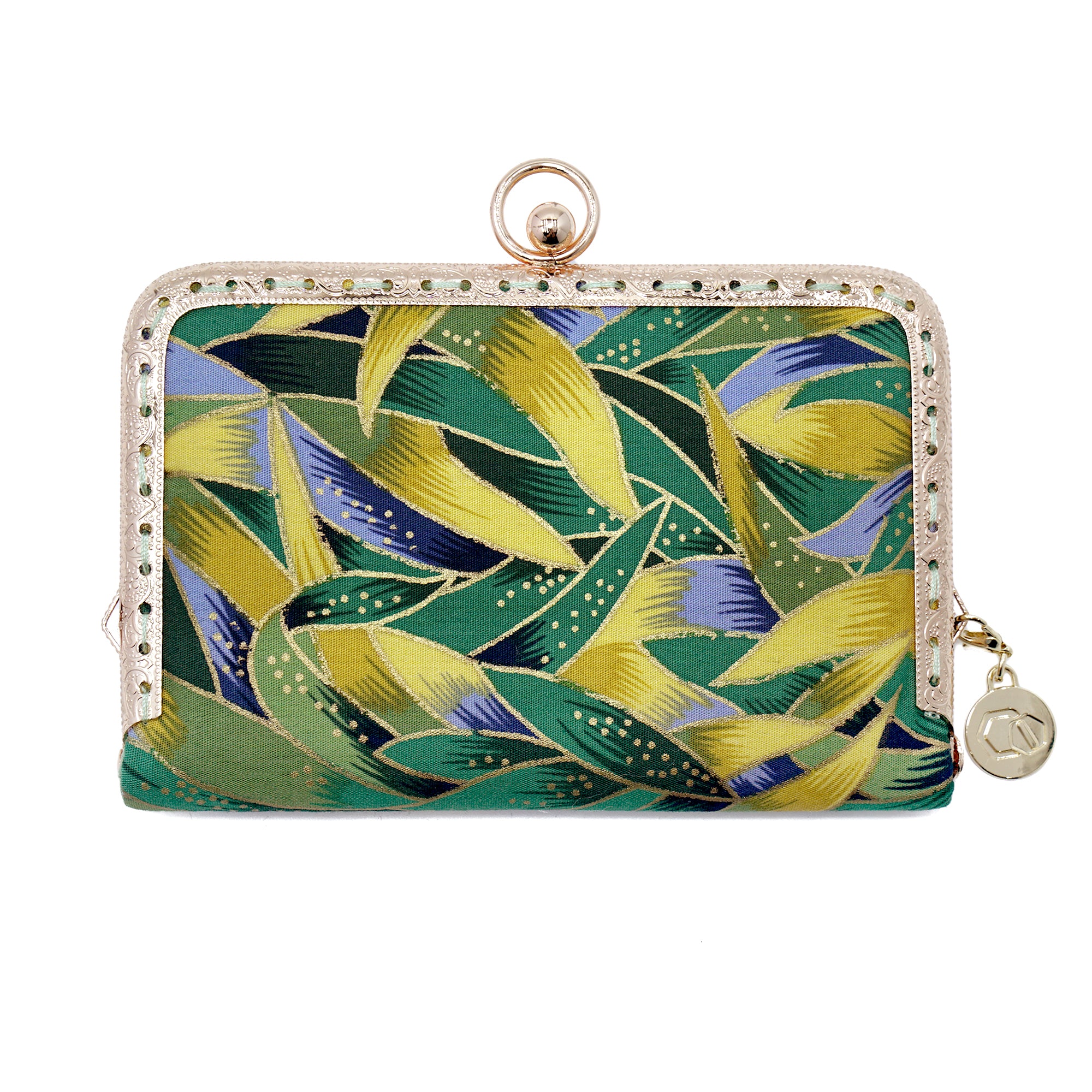 30% OFF - Kiss Clasp Card Holder - Tender Grass