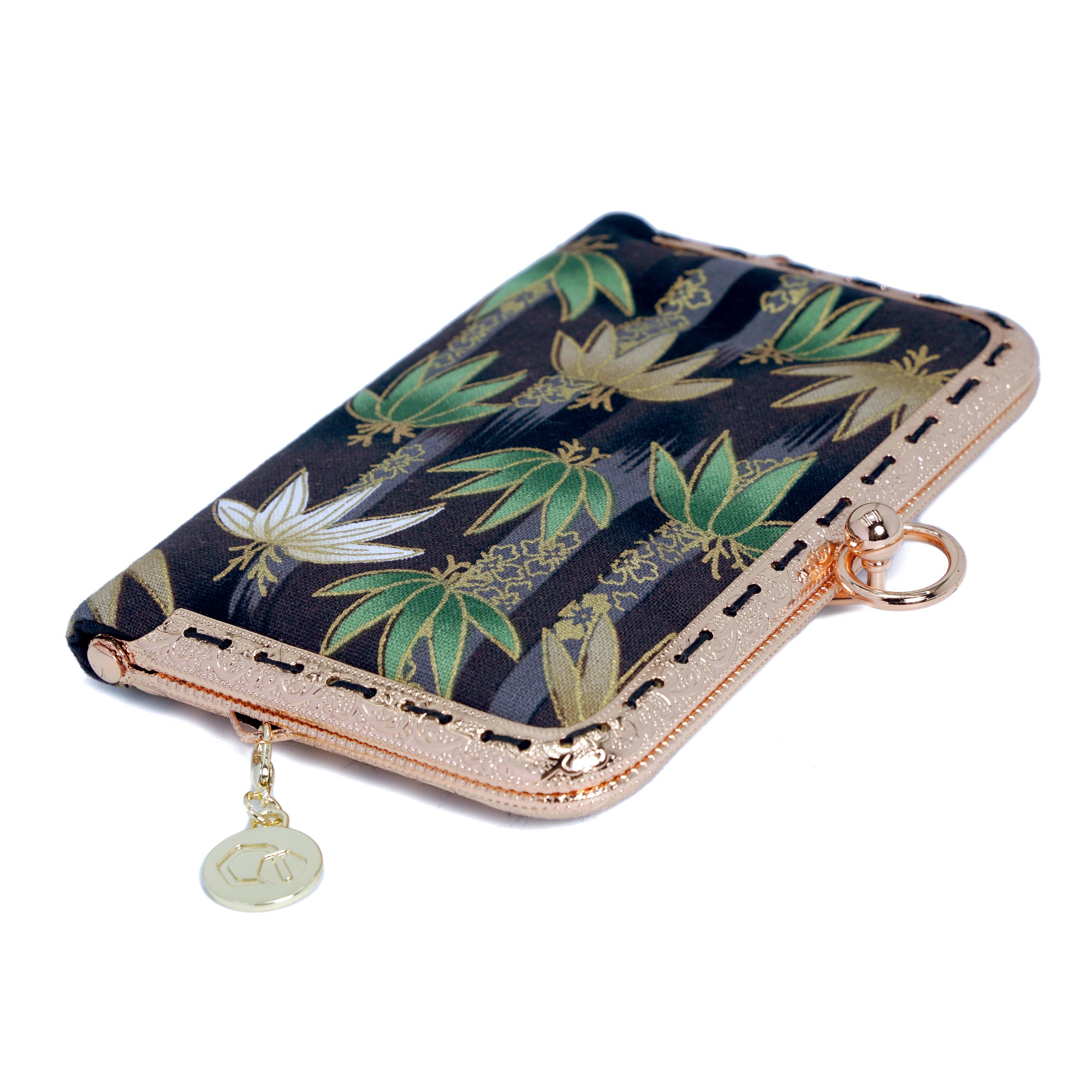 30% OFF - Kiss Clasp Card Holder - Bamboo Forest