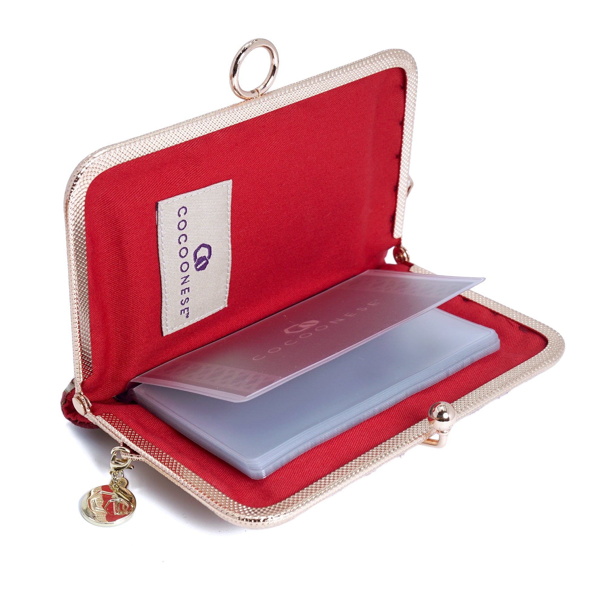 30% OFF - Kiss Clasp Card Holder - Bamboo Forest