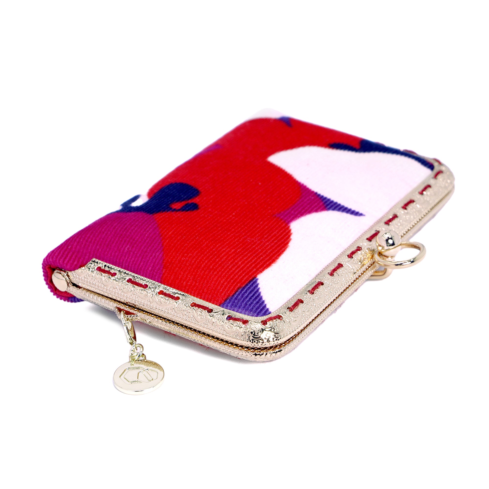 20% OFF - Kiss Clasp Card Holder - Camilla's Blush