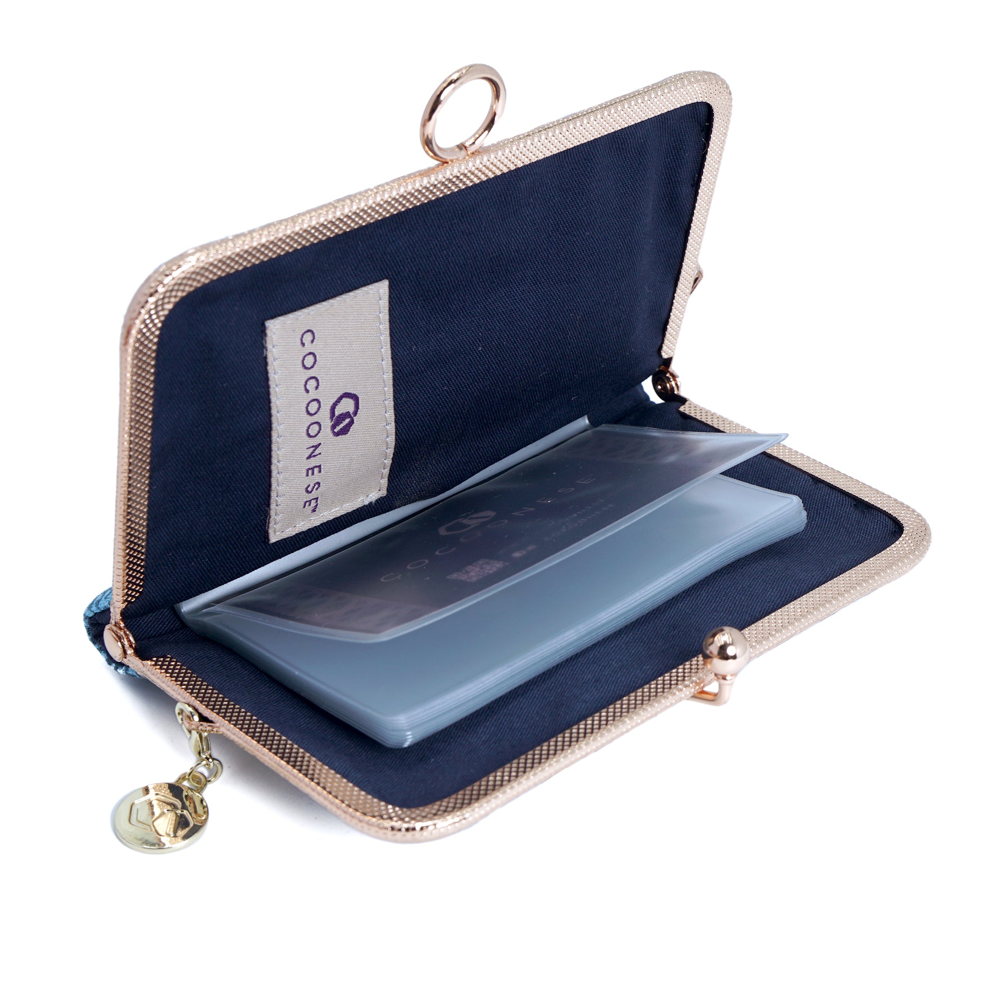 Kiss Clasp Card Holder - Fall