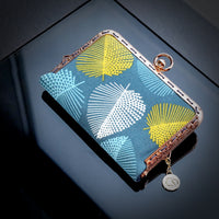 Kiss Clasp Card Holder - Fall