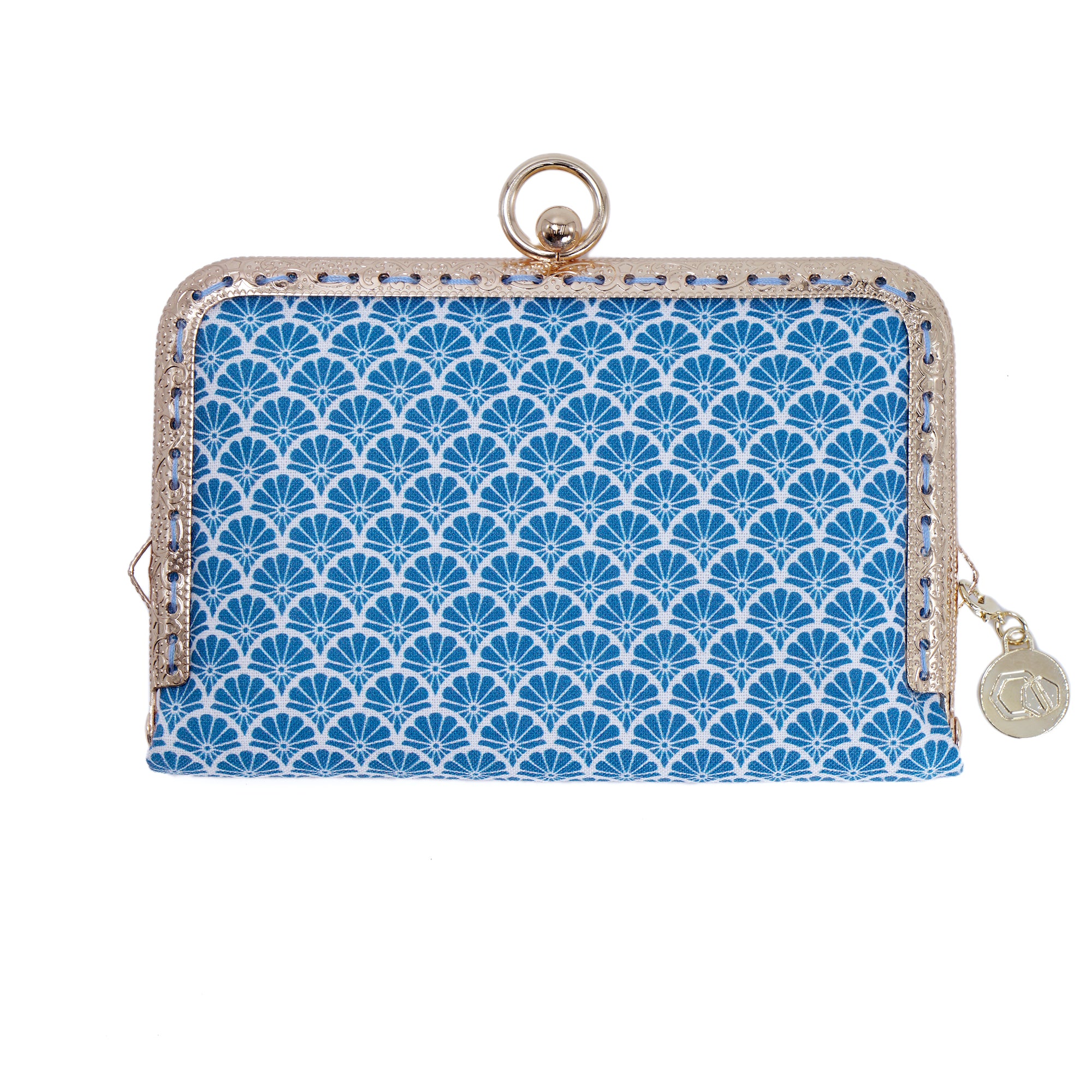 Kiss Clasp Card Holder - Aster