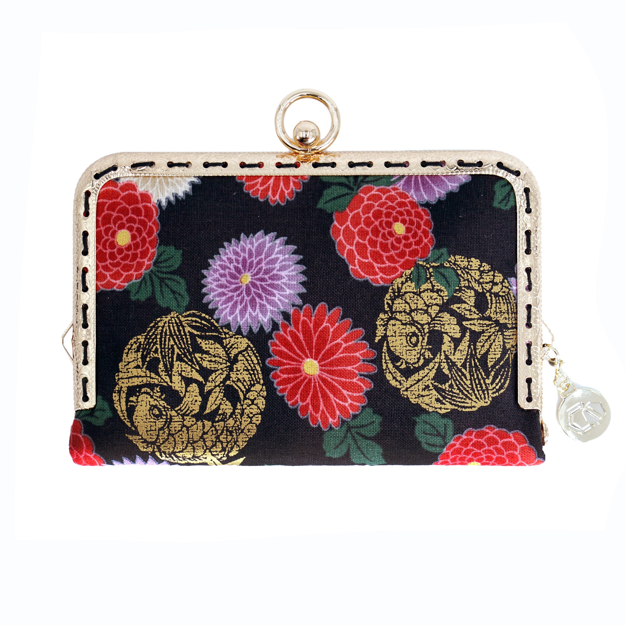 30% OFF - Kiss Clasp Card Holder - Goldfish(BK)