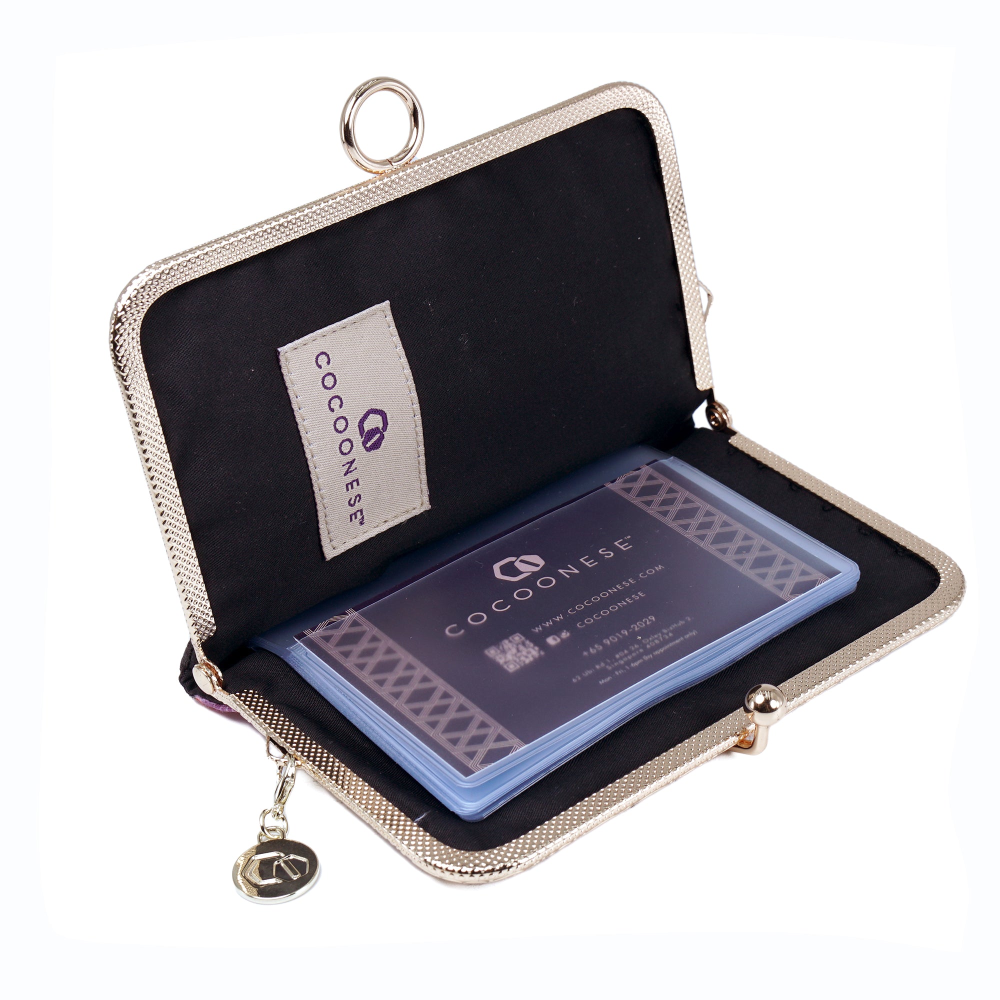 30% OFF - Kiss Clasp Card Holder - Goldfish(BK)