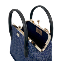 Leather Top-Handle Bag - Under the Wave