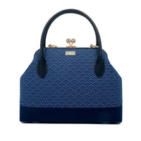 Leather Top-Handle Bag - Under the Wave