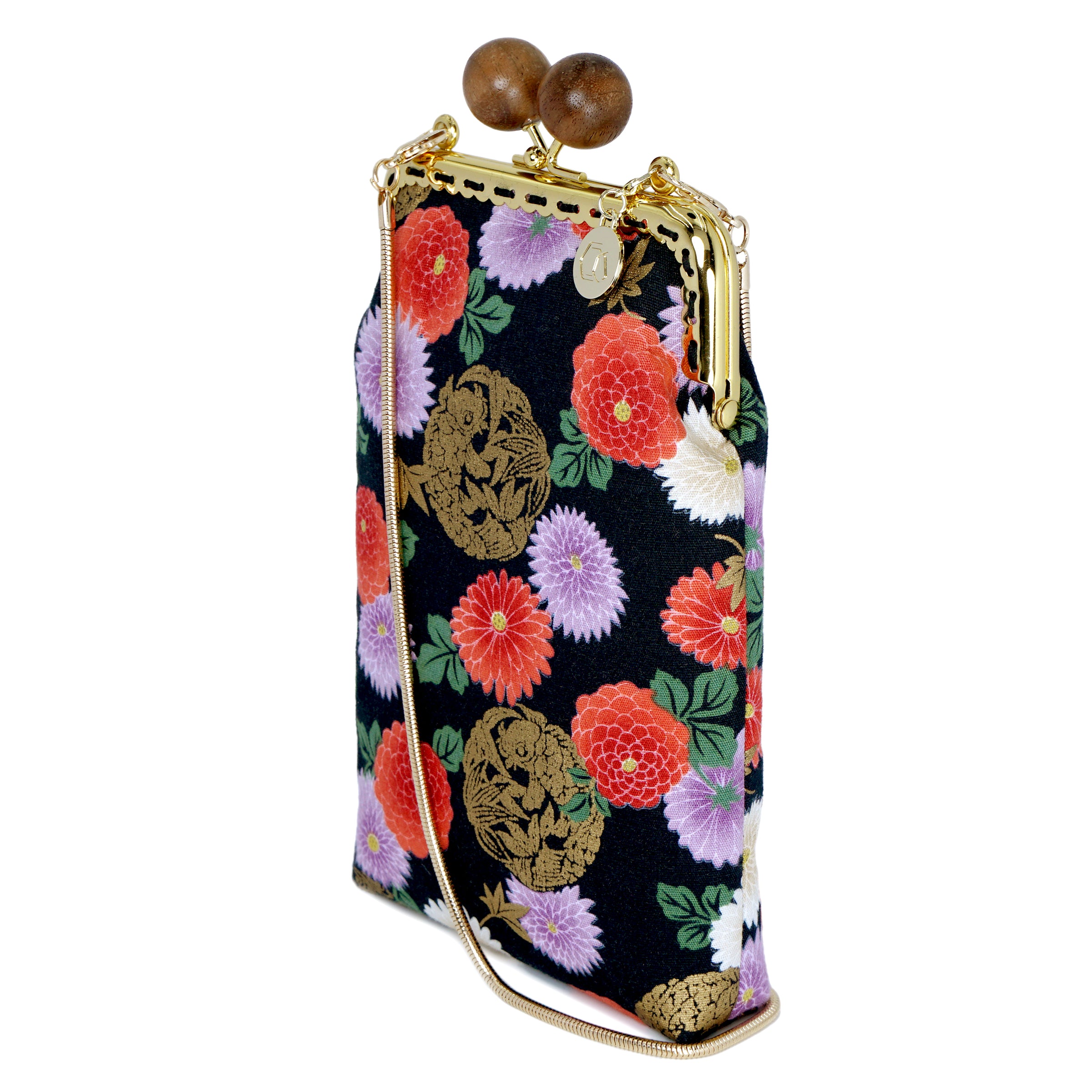 Cell Phone Purse - Goldfish & Flowers