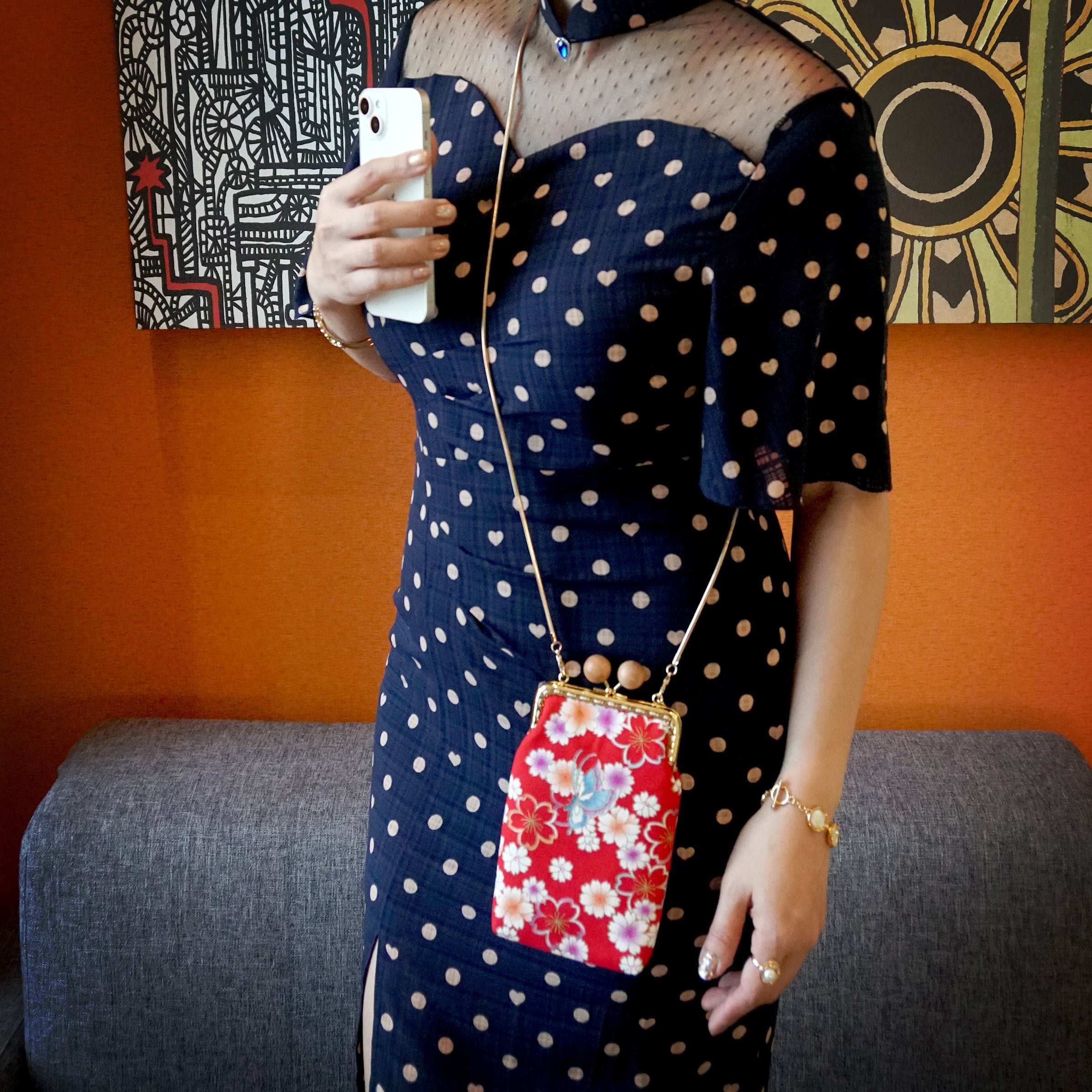 Cell Phone Purse - Butterfly