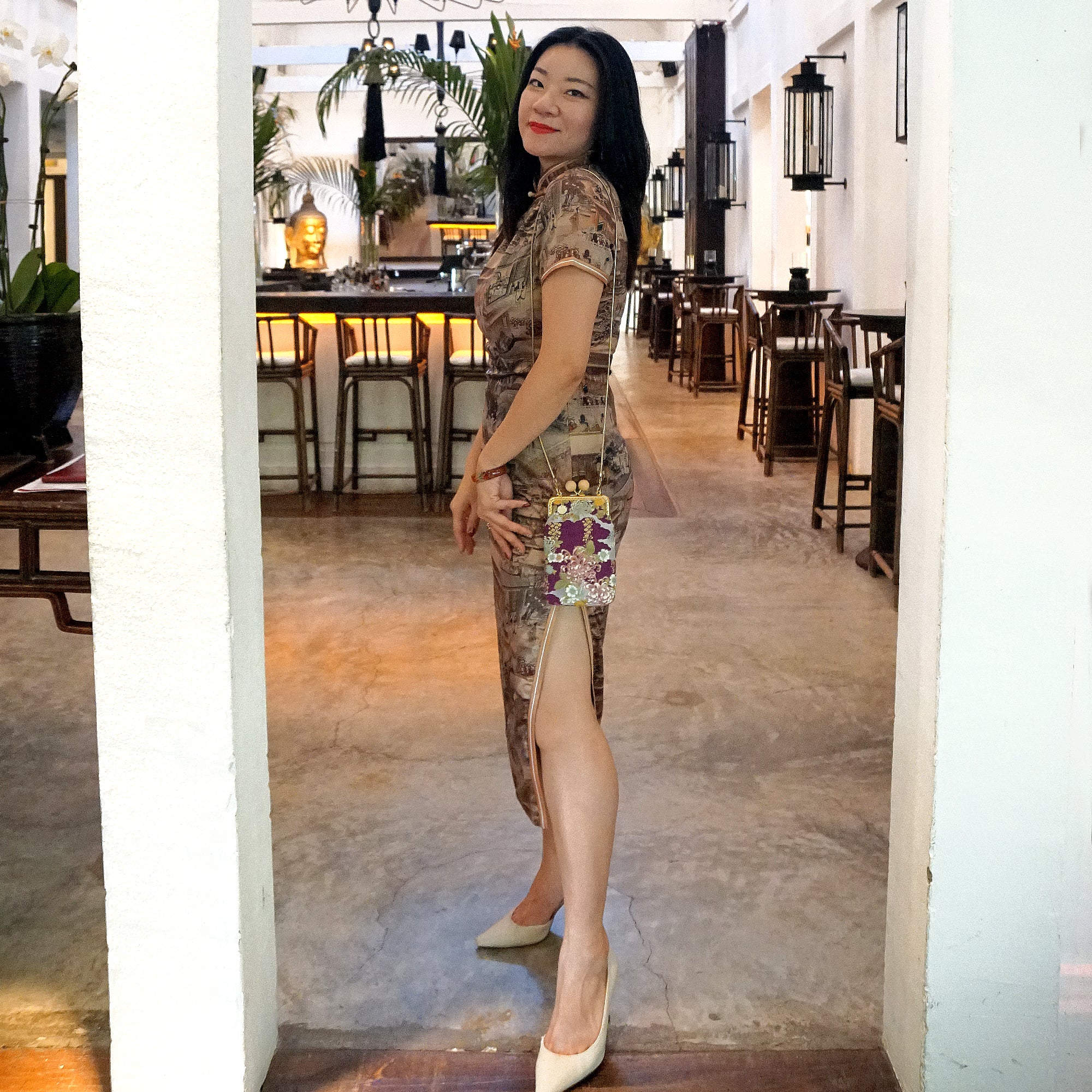 Cell Phone Purse - Coreopsis River