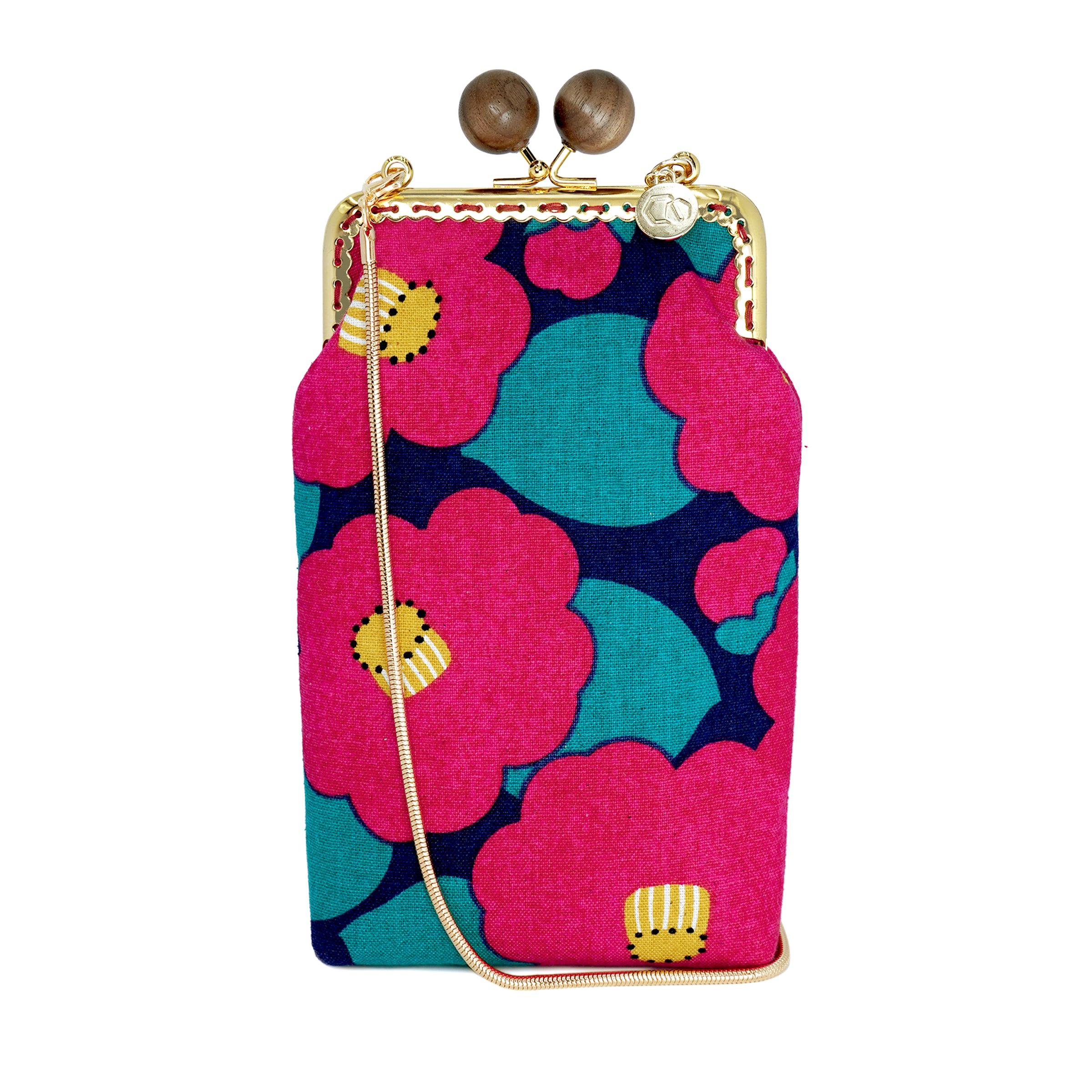 Cell Phone Purse - Camellia Japonica