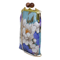 Cell Phone Purse - Paeonia Waves