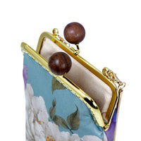 Cell Phone Purse - Paeonia Waves