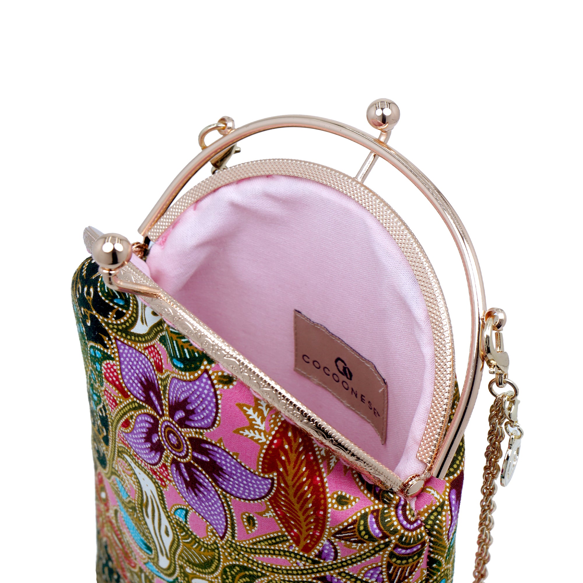 Phone Wallet - Pink Trumpet