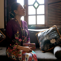 Nyonya Kebaya Blouse - Anggun Ungu (size: M)